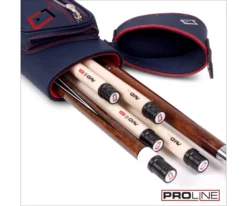 Cuetec 2x4 Navy Pro Line Pool Cue Case 18 Cuetec 2x4 Navy Pro Line Pool Cue Case -Billiard Pro Shop 23 ct pro line 2x4 navy 95 754 open