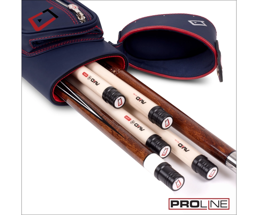 Cuetec 2x4 Navy Pro Line Pool Cue Case 8 Cuetec 2x4 Navy Pro Line Pool Cue Case - Image 6