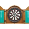 Oak Arched Dart Board -Billiard Pro Shop 40 0255 01