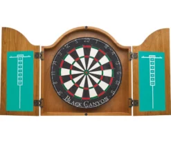 Oak Arched Dart Board