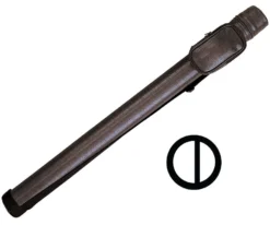 Action 1 Butt 2 Shaft Hard Case -Billiard Pro Shop acrnd brown