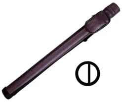 Action 1 Butt 2 Shaft Hard Case -Billiard Pro Shop acrnd burgundy