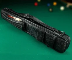 Action Black 2 Butt 2 Shaft Soft Case -Billiard Pro Shop acsc09 01 2