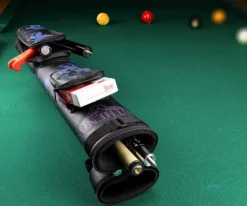 Athena ATHC08 Butterfly 2 Butt 2 Shaft Hard Case -Billiard Pro Shop athc08 01