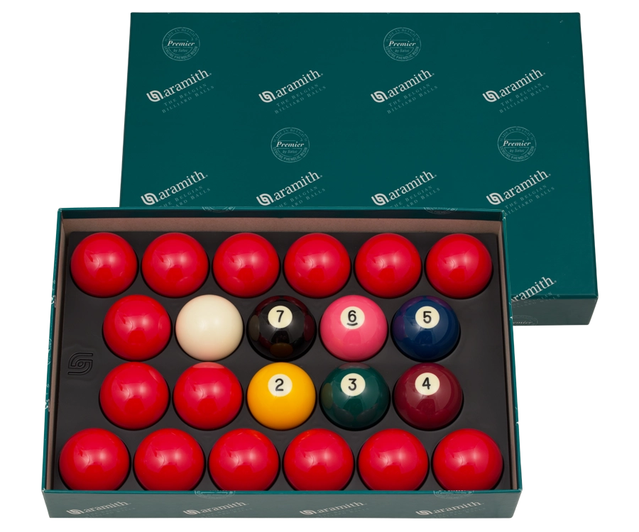 Aramith Premier 2 1/8" Numbered Snooker Ball Set 3 Aramith Premier 2 1/8" Numbered Snooker Ball Set