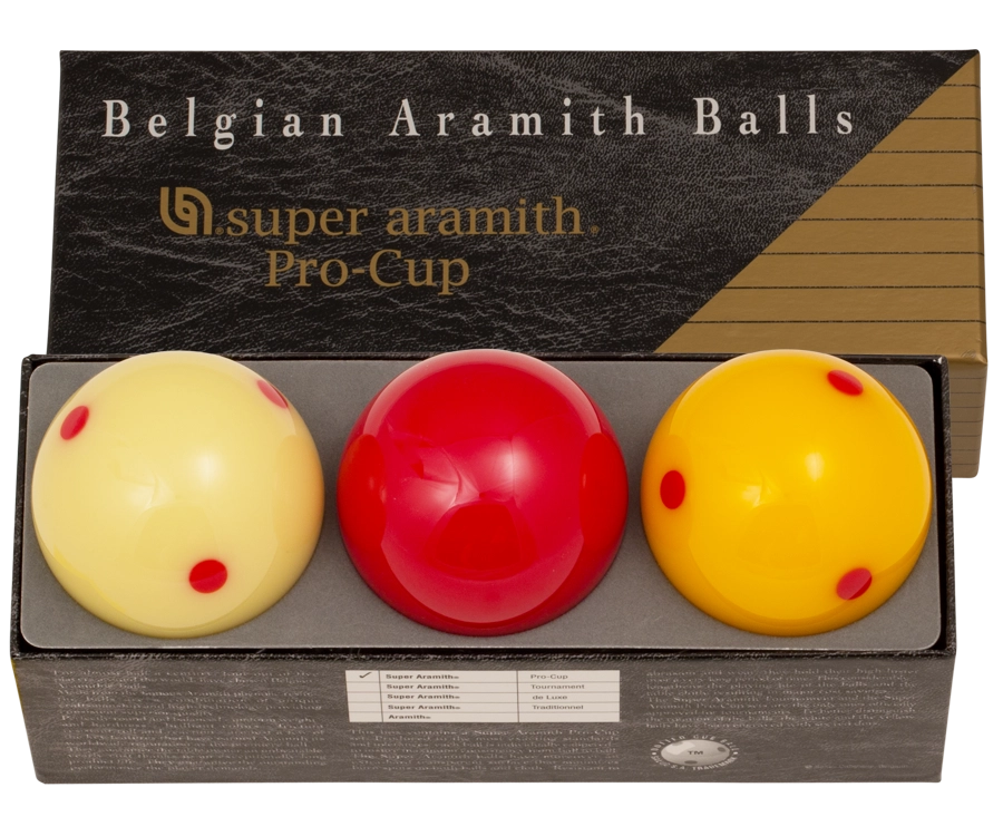 Aramith Super Pro Cup Carom Ball Set 3 Aramith Super Pro Cup Carom Ball Set