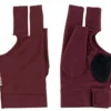 Action Deluxe Pool And Billiard Gloves BGDLX -Billiard Pro Shop bgdlx burgundy 01