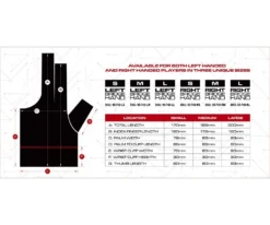 Cuetec Axis Billiards Glove -Billiard Pro Shop bglct size chart 01