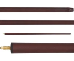 Wooden 2 Piece Bridge Stick -Billiard Pro Shop bhbs2p1 wine 02