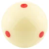 Aramith Pro Cup 6 Red Dot TV 'Measles' Cue Ball -Billiard Pro Shop cbpc 01