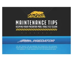Predator Arcadia Select Pool Table Cloth -Billiard Pro Shop clpr 02