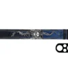 Eight Ball Mafia EBMC22J Blue Octopus 2 Butt 2 Shaft Hard Case -Billiard Pro Shop ebmc22j sm