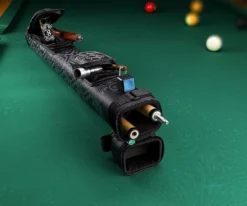Eight Ball Mafia EBMC23A Skulls Bones & Money 2 Butt 3 Shaft Hard Case -Billiard Pro Shop ebmc23a 01 1