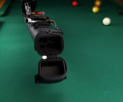 Eight Ball Mafia EBMC23A Skulls Bones & Money 2 Butt 3 Shaft Hard Case -Billiard Pro Shop ebmc23a 02