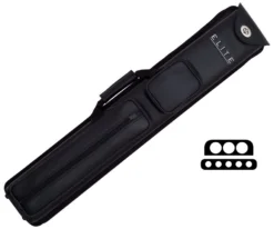 Elite Nexus 3 Butt 5 Shaft Hard Case -Billiard Pro Shop ecn35 black 01 1