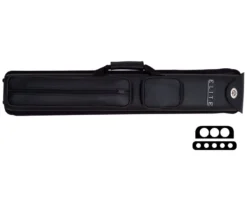 Elite Nexus 3 Butt 5 Shaft Hard Case -Billiard Pro Shop ecn35 black cat 1