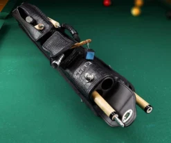 Elite Nexus Reserve 2 Butt 4 Shaft Hard Case -Billiard Pro Shop ecnr24 black 01