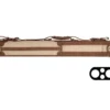 Elite 2x2 Vintage Leather Cue Case Chestnut -Billiard Pro Shop ecv22 chestnut cat 1