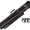 Elite 3x5 Vintage Cue Case- Black & Grey -Billiard Pro Shop ecv35 grey 01