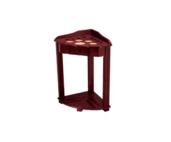 8 Cue Deluxe Floor Rack With Drawer -Billiard Pro Shop frh8wine sm