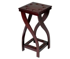8 Cue Twist Floor Stand -Billiard Pro Shop frtwist wine 01