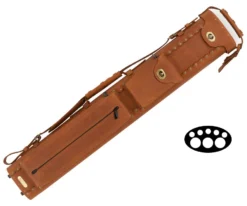 Instroke Buffalo 3 Butt 5 Shaft Leather Case