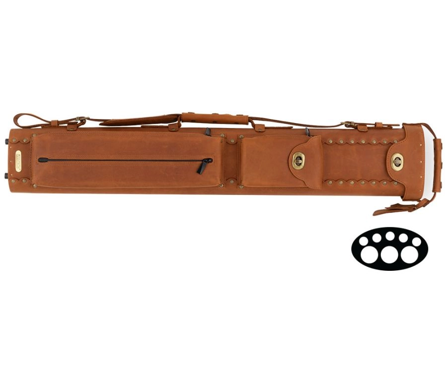 Instroke Buffalo 3 Butt 5 Shaft Leather Case 4 Instroke Buffalo 3 Butt 5 Shaft Leather Case - Image 2