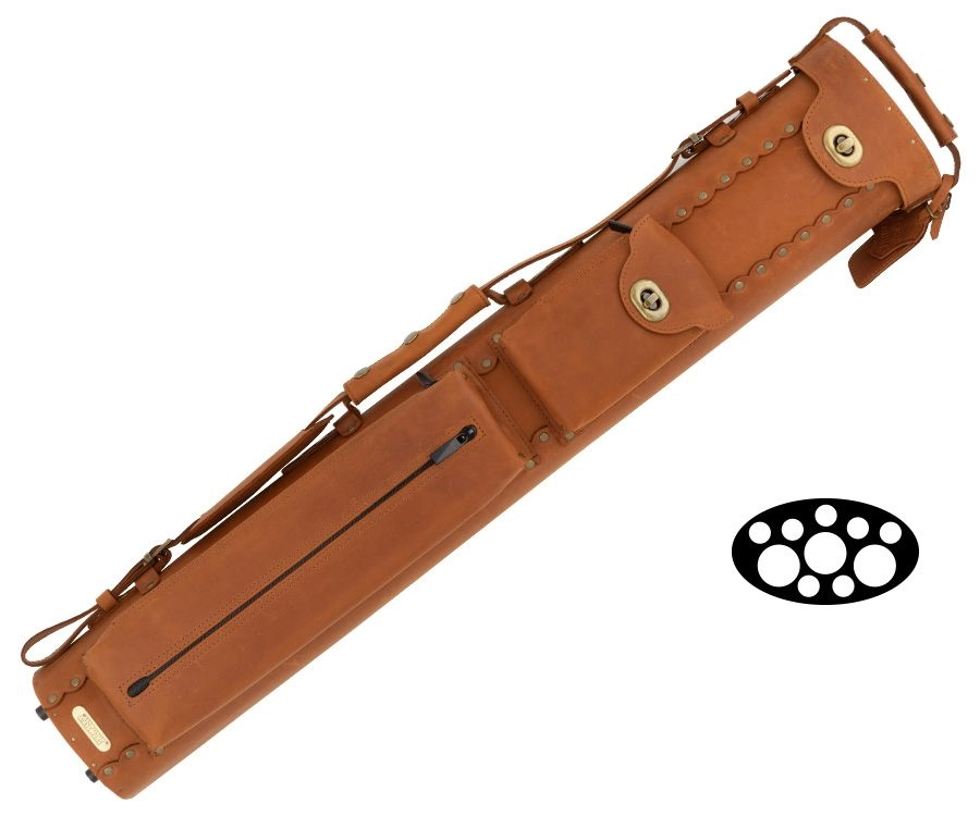 Instroke Buffalo 3 Butt 7 Shaft Leather Case 3 Instroke Buffalo 3 Butt 7 Shaft Leather Case