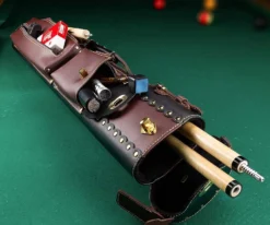 InStroke Cowboy 2 Butt 4 Shaft Leather Case -Billiard Pro Shop isc24 mix 01