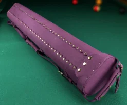 Instroke Suede 3 Butt 5 Shaft Leather Case -Billiard Pro Shop isl35 purple 03