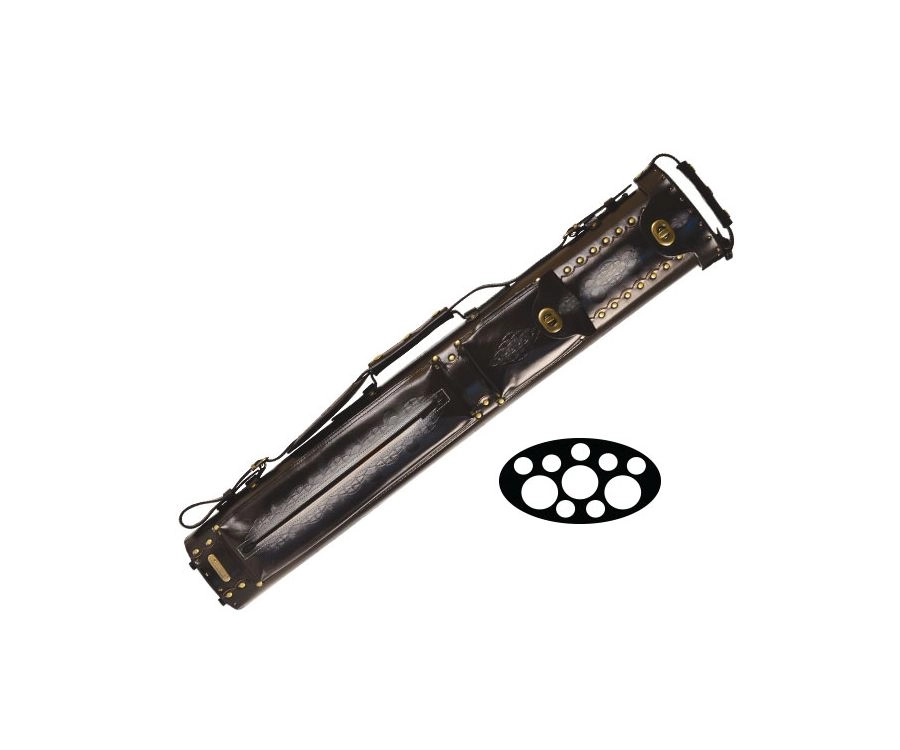 Instroke Tooled 3 Butt 7 Shaft Leather Case 4 Instroke Tooled 3 Butt 7 Shaft Leather Case - Image 2