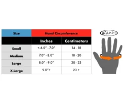 Kamui Pool And Billiard Glove BGKAM 14 Kamui Pool And Billiard Glove BGKAM -Billiard Pro Shop kamui glove chart 1