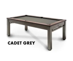 Lexington 3-in-1 Outdoor Pool/Dining/Ping Pong Table From Spencer Marston - FREE Installation -Billiard Pro Shop lexington cadet grey