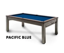 Lexington 3-in-1 Outdoor Pool/Dining/Ping Pong Table From Spencer Marston - FREE Installation -Billiard Pro Shop lexington pacific blue