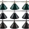 Economy 3-Shade Pool Table Light -Billiard Pro Shop lpeb3 01