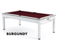 Nantucket 3-in-1 Outdoor Pool/Dining/Ping Pong Table From Spencer Marston - FREE Installation 21 Nantucket 3-in-1 Outdoor Pool/Dining/Ping Pong Table From Spencer Marston - FREE Installation -Billiard Pro Shop nantucket burgundy 1