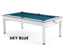 Nantucket 3-in-1 Outdoor Pool/Dining/Ping Pong Table From Spencer Marston - FREE Installation 27 Nantucket 3-in-1 Outdoor Pool/Dining/Ping Pong Table From Spencer Marston - FREE Installation -Billiard Pro Shop nantucket sky blue 1