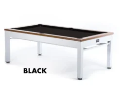 Newport 3-in-1 Outdoor Pool/Dining/Ping Pong Table From Spencer Marston - FREE Installation -Billiard Pro Shop newport black