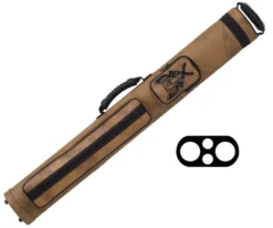 Outlaw 2 Butt 2 Shaft Guns Hard Case