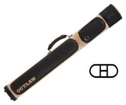 Outlaw OLX22 Black 2 Butt 2 Shaft Hard Case -Billiard Pro Shop olx22 black 01 1