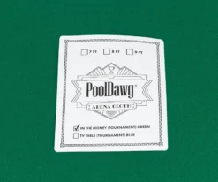 PoolDawg Arena Pool Table Cloth -Billiard Pro Shop pdcla tour green label 01