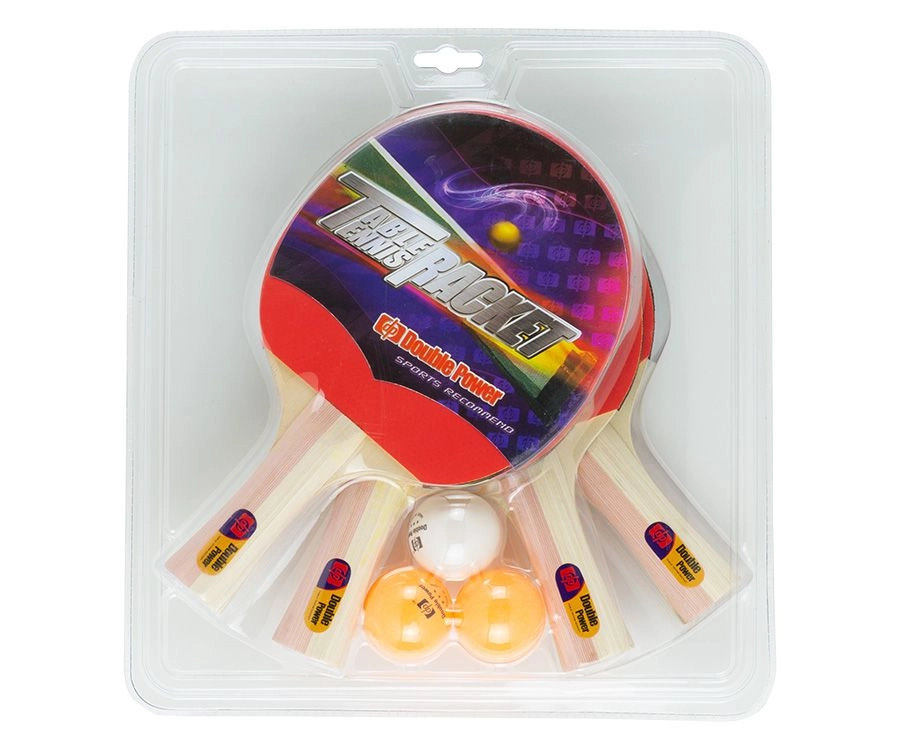 Ping Pong Paddles & Ball Set 3 Ping Pong Paddles & Ball Set
