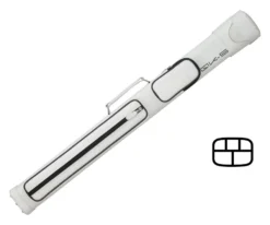 QKS Artillery 2 Butt 3 Shaft Hard Case -Billiard Pro Shop qks04 white 01
