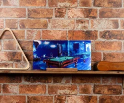 "Phantom Of The Game" Shelf Art With Display - Rich Color 7 "Phantom Of The Game" Shelf Art With Display - Rich Color -Billiard Pro Shop rtnptc 02