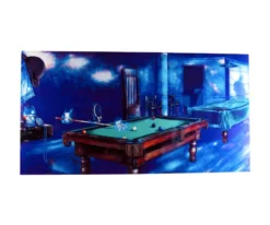"Phantom Of The Game" Floating Wall Art (30" X 15.75") - Rich Colors -Billiard Pro Shop rtnpwc cat