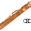 Tango Pampa Tan 2 Butt 2 Shaft Leather Cue Case -Billiard Pro Shop tapm22 tan 01