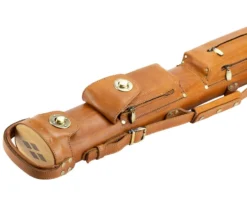 Tango Pampa Tan 2 Butt 2 Shaft Leather Cue Case 9 Tango Pampa Tan 2 Butt 2 Shaft Leather Cue Case -Billiard Pro Shop tapm22 tan 03