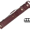 Tango Zorzal Burgundy 3 Butt 5 Shaft Hard Case -Billiard Pro Shop tazm35 burgundy 01