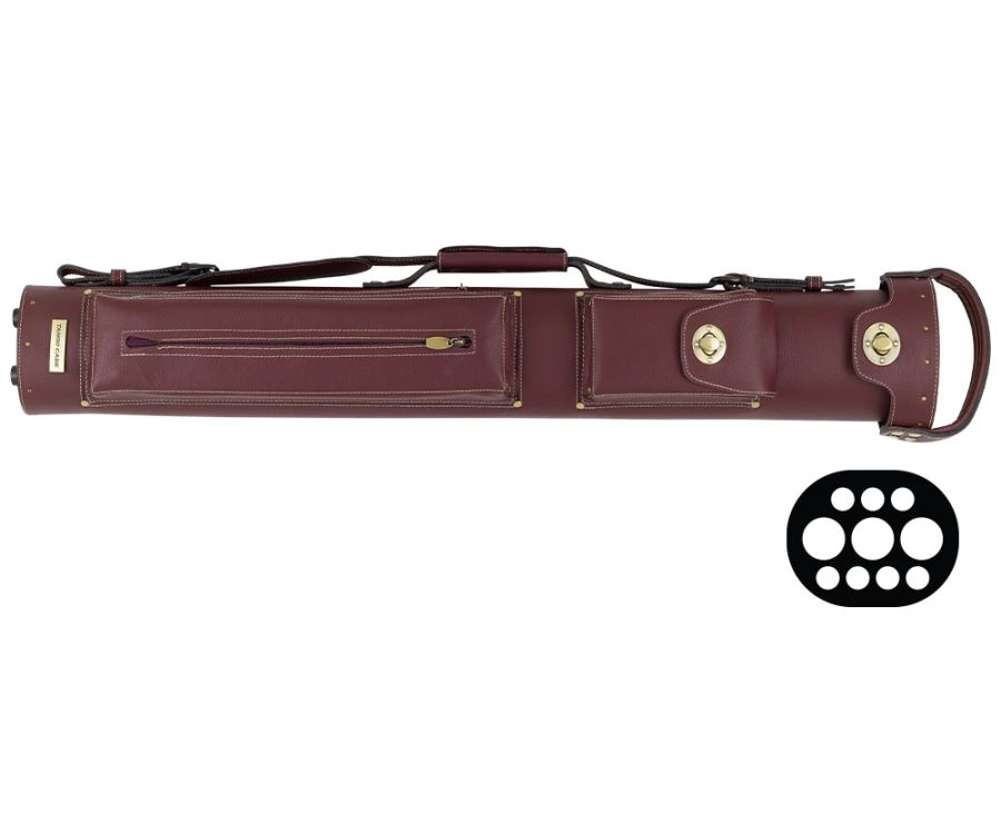 Tango Zorzal Burgundy 3 Butt 7 Shaft Hard Case 3 Tango Zorzal Burgundy 3 Butt 7 Shaft Hard Case