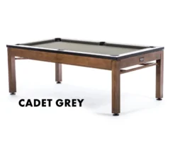 Tucson 3-in-1 Outdoor Pool/Dining/Ping Pong Table From Spencer Marston - FREE Installation -Billiard Pro Shop tucson cadet grey